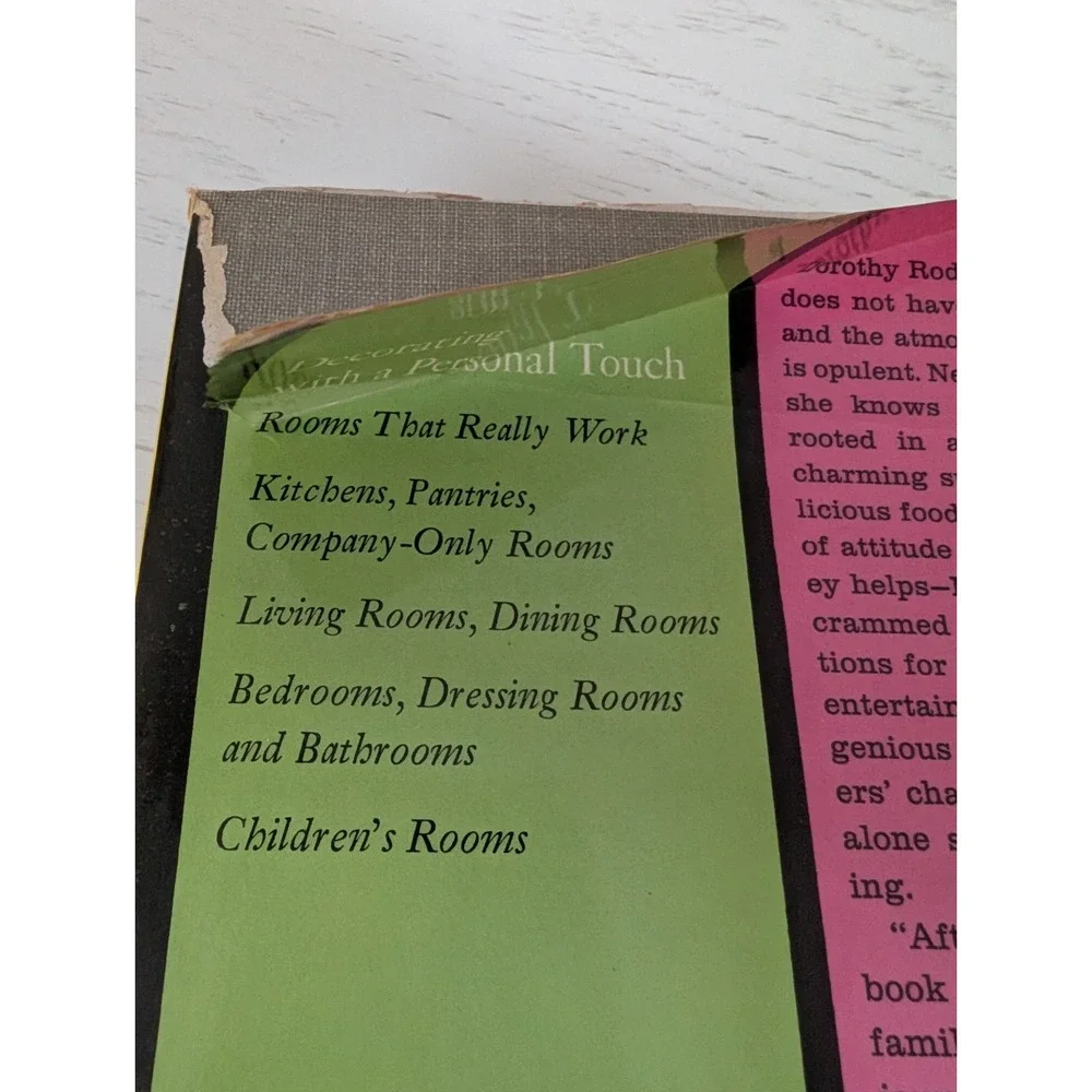 My‎ Favorite Things Dorothy Rodgers 1964 Decorating and Entertaining Guide